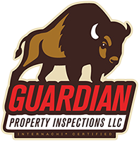 Guardian Property Inspections, LLC Logo with Bison