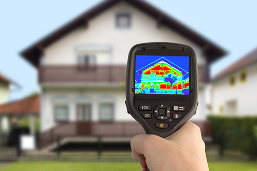 Heat Loss Detection of the House With Infrared Thermal Camera